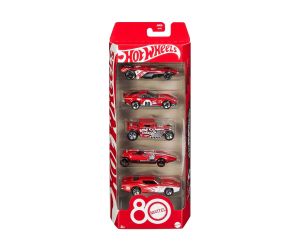 Hot Wheels Комплект от 5 колички 80 години Mattel