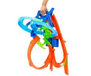 Hot Wheels Stunt Tracks Комплект за каскади и катастрофи с включена 1 количка