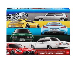 Hot Wheels Silver Series Комплект 6 колички Европейски стил