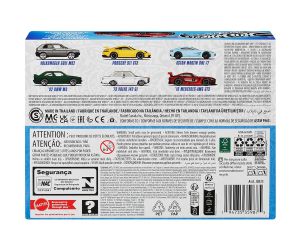 Hot Wheels Silver Series Комплект 6 колички Европейски стил