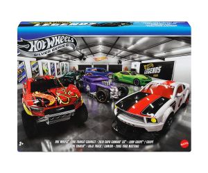 Hot Wheels Silver Series Комплект 6 колички Легенди