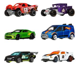 Hot Wheels Silver Series Комплект 6 колички Легенди
