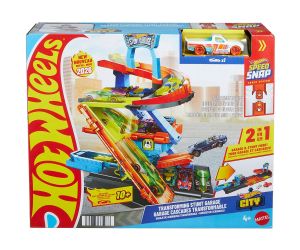 Hot Wheels City Гараж с каскада