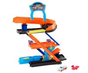 Hot Wheels City Гараж с каскада