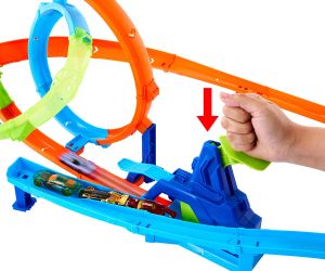 Hot Wheels Stunt Tracks Писта с каскада и разбиване