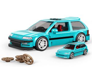 Brick Shop Hot Wheels Хонда Сивик 249 елемента