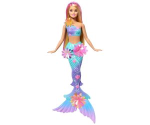 Barbie Кукла Вълшебна русалка с цветна магия блондинка
