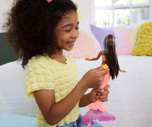 Barbie Кукла Вълшебна русалка с цветна магия брюнетка