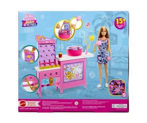 Barbie Комплект будка за захарен памук