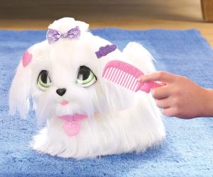 Fur Real Интерактивни животни Кученце ГоГо с каишка