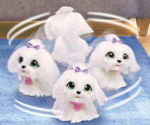 Fur Real Интерактивни животни Кученце ГоГо с каишка