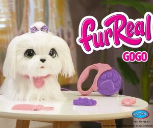 Fur Real Интерактивни животни Кученце ГоГо с каишка