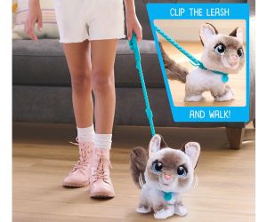 Fur Real Интерактивни животни Коте с каишка