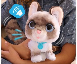 Fur Real Интерактивни животни Коте с каишка