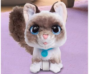 Fur Real Интерактивни животни Коте с каишка