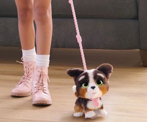 Fur Real Интерактивни животни Кученце с каишка Бернедудъл