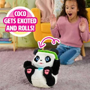 Fur Real Интерактивна Търкаляща се Панда Coco
