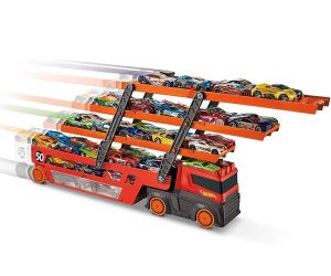 Hot Wheels Мега транспортьор-автовоз
