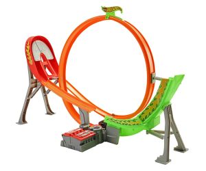 Hot Wheels Състезателна, моторизирана писта с 5бр. колички