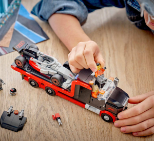 LEGO® City Камион F1 за показване със състезателна кола Audi F1 60493