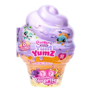 YUM YUMZ Кутия за съхранение с 6бр. ЕКСКЛУЗИВЕН плюшен любимец с аромат 