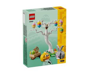LEGO® Iconic На лов за яйца с великденското зайче и пиленцето 40808 