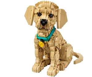 LEGO® Icons Кученце голдън ретривър 11384 