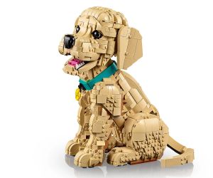 LEGO® Icons Кученце голдън ретривър 11384 