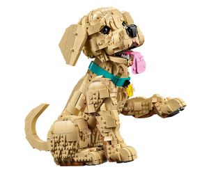 LEGO® Icons Кученце голдън ретривър 11384 