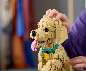LEGO® Icons Кученце голдън ретривър 11384 