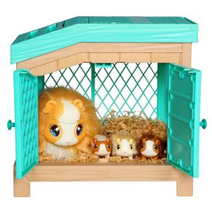 Moose Little Live Pets Морско свинче с 3 изненади Mama Surprise
