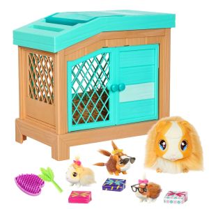 Moose Little Live Pets Морско свинче с 3 изненади Mama Surprise
