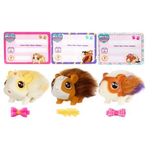 Moose Little Live Pets Морско свинче с 3 изненади Mama Surprise