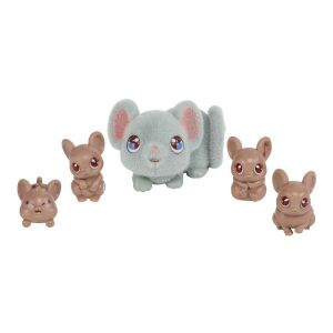 Moose Little Live Pets Къщичка с мишле и бебета изненади Mama Surprise Minis