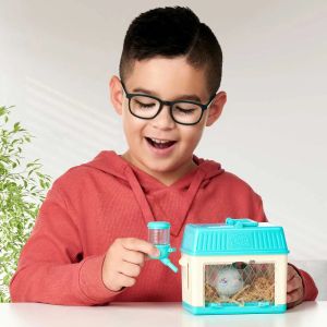 Moose Little Live Pets Къщичка с мишле и бебета изненади Mama Surprise Minis