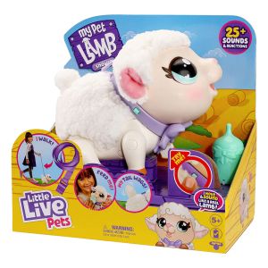 Moose Little Live Pets Интерактивно агънце Snowie