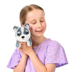 Moose Little Live Pets Really Real Puppy Кученце Хъски Mini Aurora