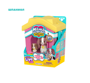 Moose Little Live Pets Mama Surprise Families Къщата на Мама с Бебета Изненада