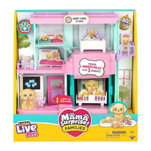 Moose Live Pets Mama Surprise Families Ветеринарна клиника с Мама с 3 бебета