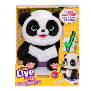 Moose Little Live Pets Интерактивно Бебе Панда Chuchu