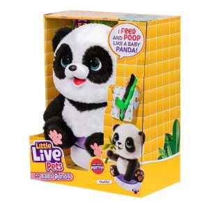 Moose Little Live Pets Интерактивно Бебе Панда Chuchu