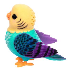 Moose Little Live Pets Really Real Bird Интерактивно пиле в клетка Indie