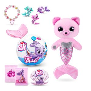 Zuru Pets Alive Плюшено животинче Русалка изненада FURMAIDS