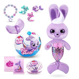 Zuru Pets Alive Плюшено животинче Русалка изненада FURMAIDS