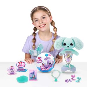 Zuru Pets Alive Плюшено животинче Русалка изненада FURMAIDS