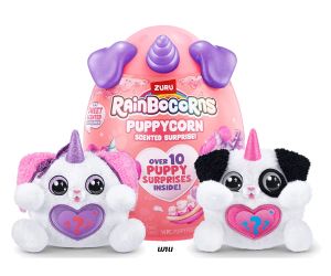 Zuru Rainbocorns Малко плюшено животинче изненада Puppycorns 
