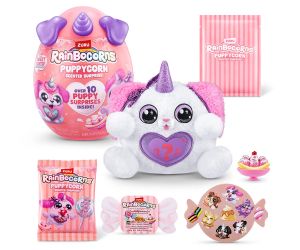 Zuru Rainbocorns Малко плюшено животинче изненада Puppycorns 