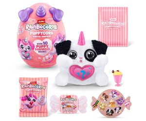 Zuru Rainbocorns Малко плюшено животинче изненада Puppycorns 