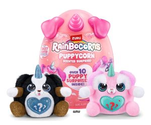 Zuru Rainbocorns Малко плюшено животинче изненада Puppycorns 