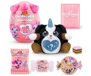 Zuru Rainbocorns Малко плюшено животинче изненада Puppycorns 